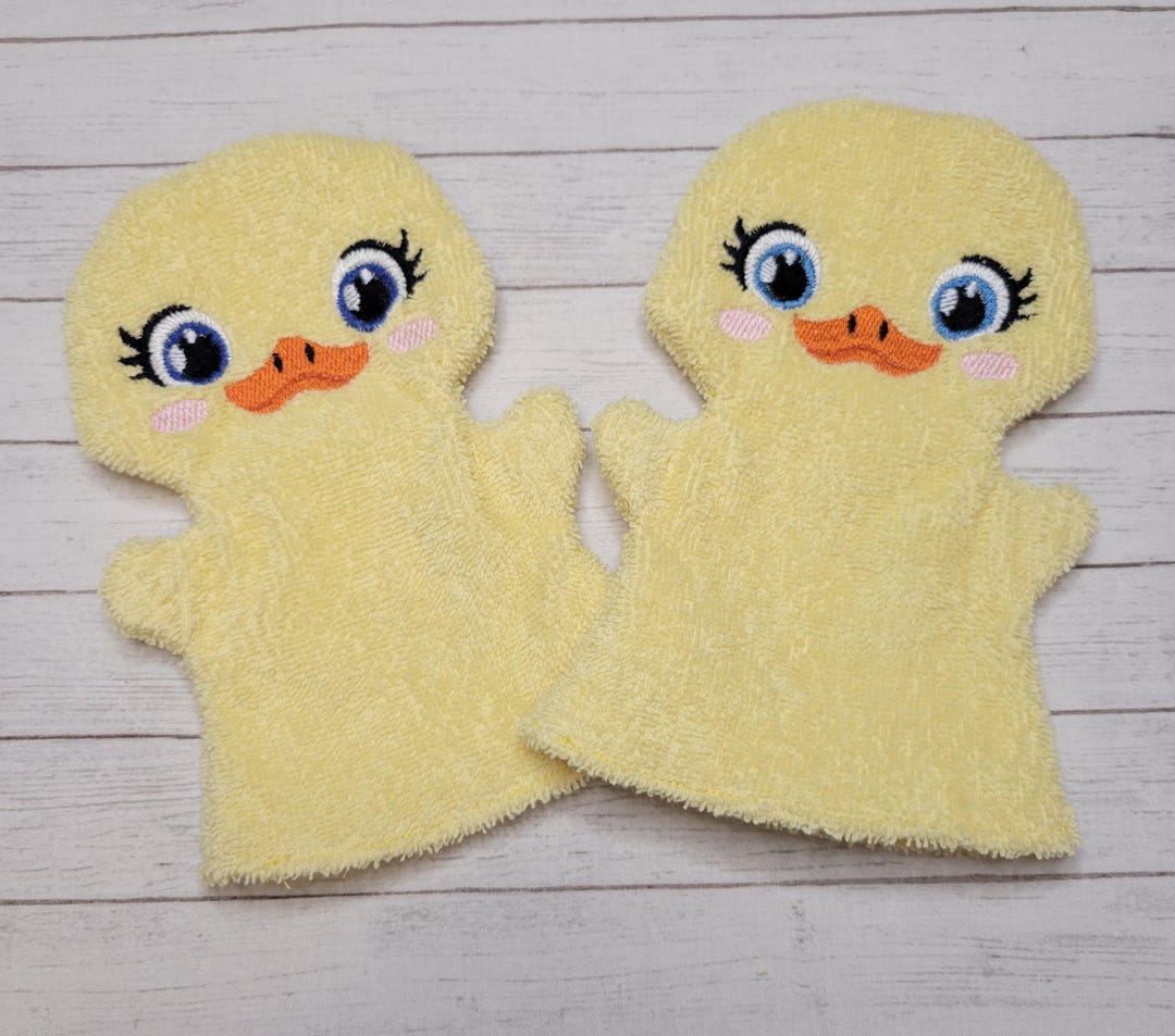 Baby, Bath Mitt, Hand Puppet, Bathtime, Toddler, Nursery, Shower, Gift ...