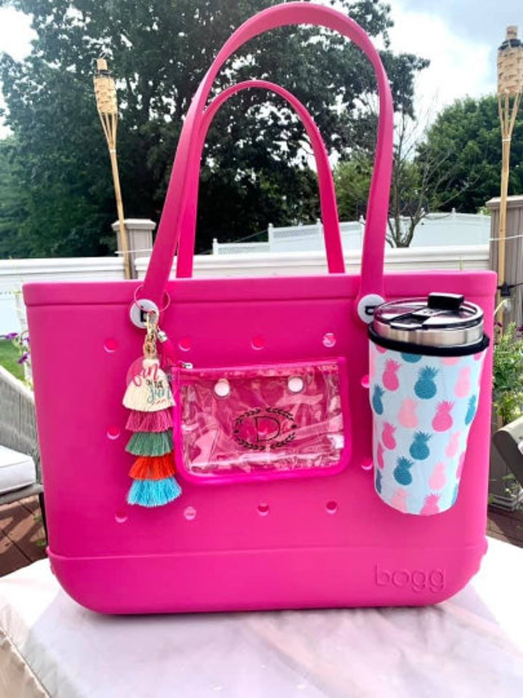 Bogg Bag Acrylic Tags – Pink Poodle Designz