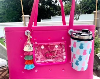 Bogg Bag Insulated tumbler Charm | Simply Southern insulated tumbler charm | iced coffee sleeve | coffee sleeve | drink sleeve