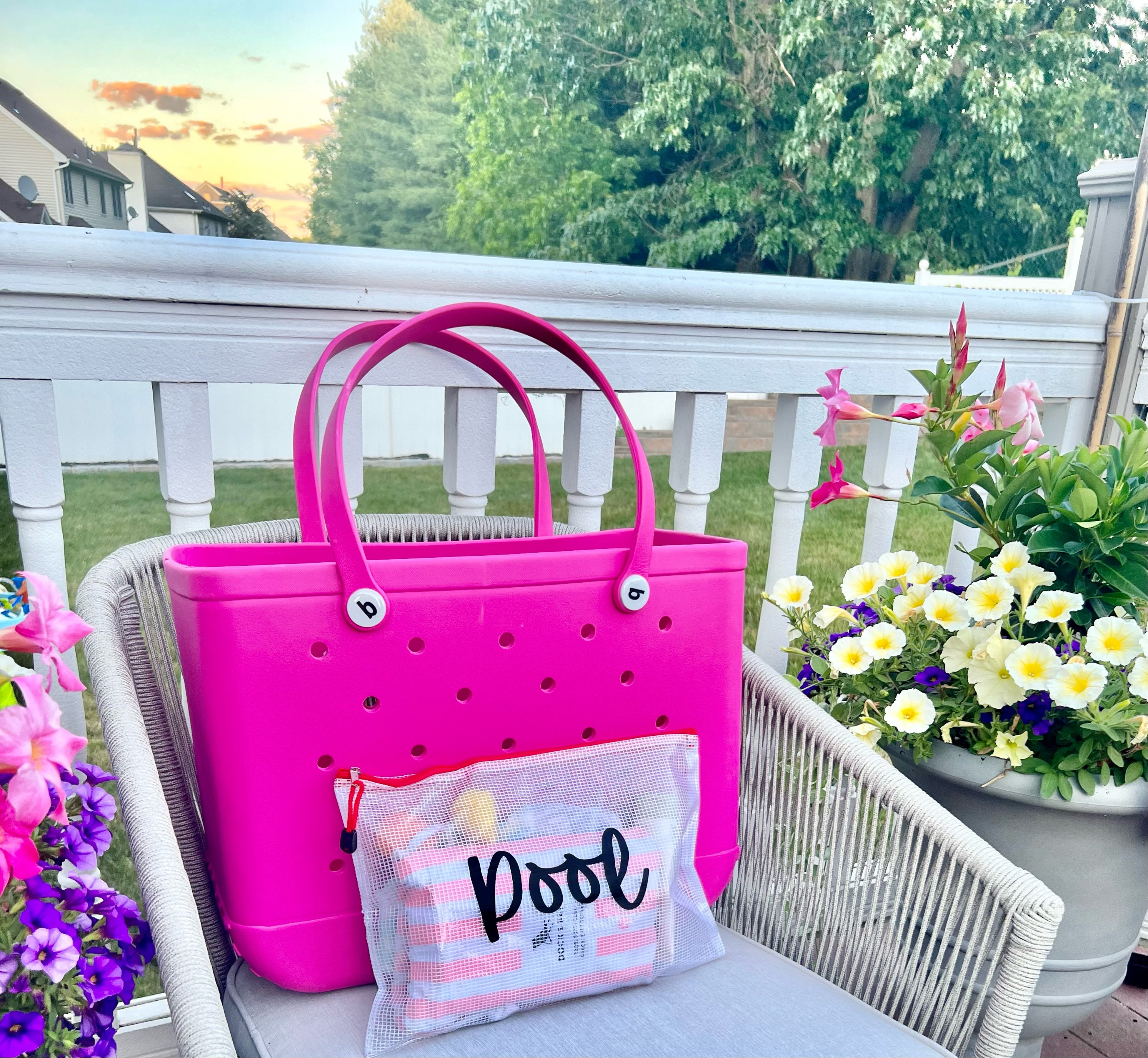 clear purse organizer