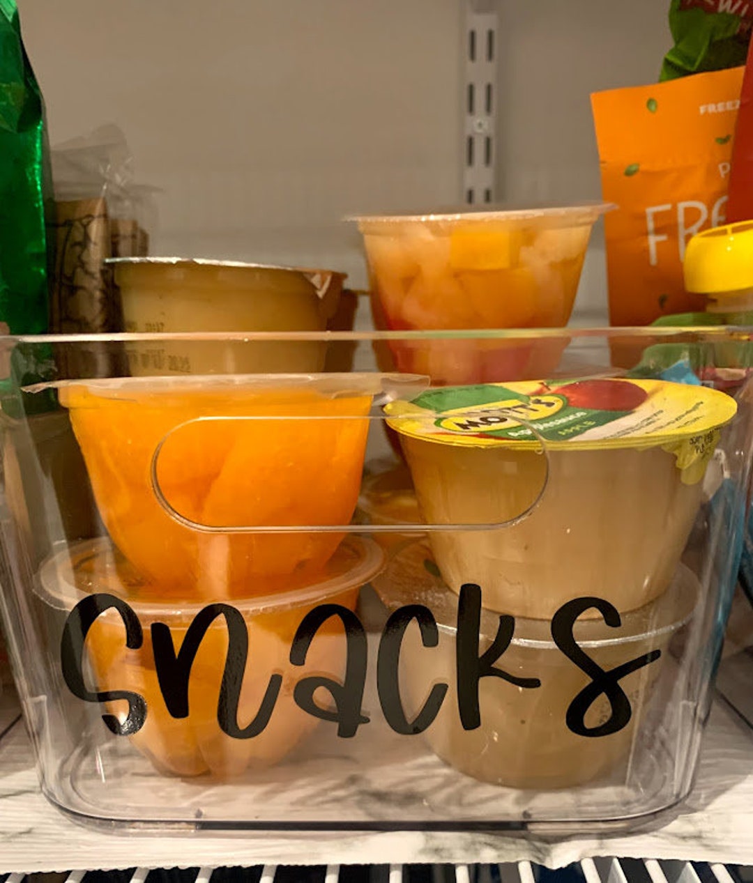 Custom Vinyl Storage Labels • Personalized Decal Stickers for Container ...