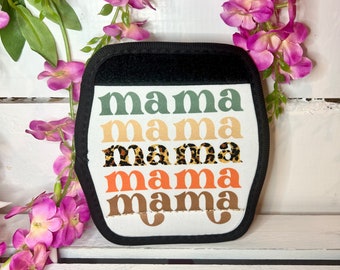 Mama handle cover •  Mama luggage wrap • handle cover • personalized Bogg bag wrap • Mama  bag handle wrap •