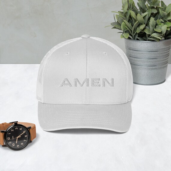Amen Christian Trucker Hat Amen Christian Trucker Hat