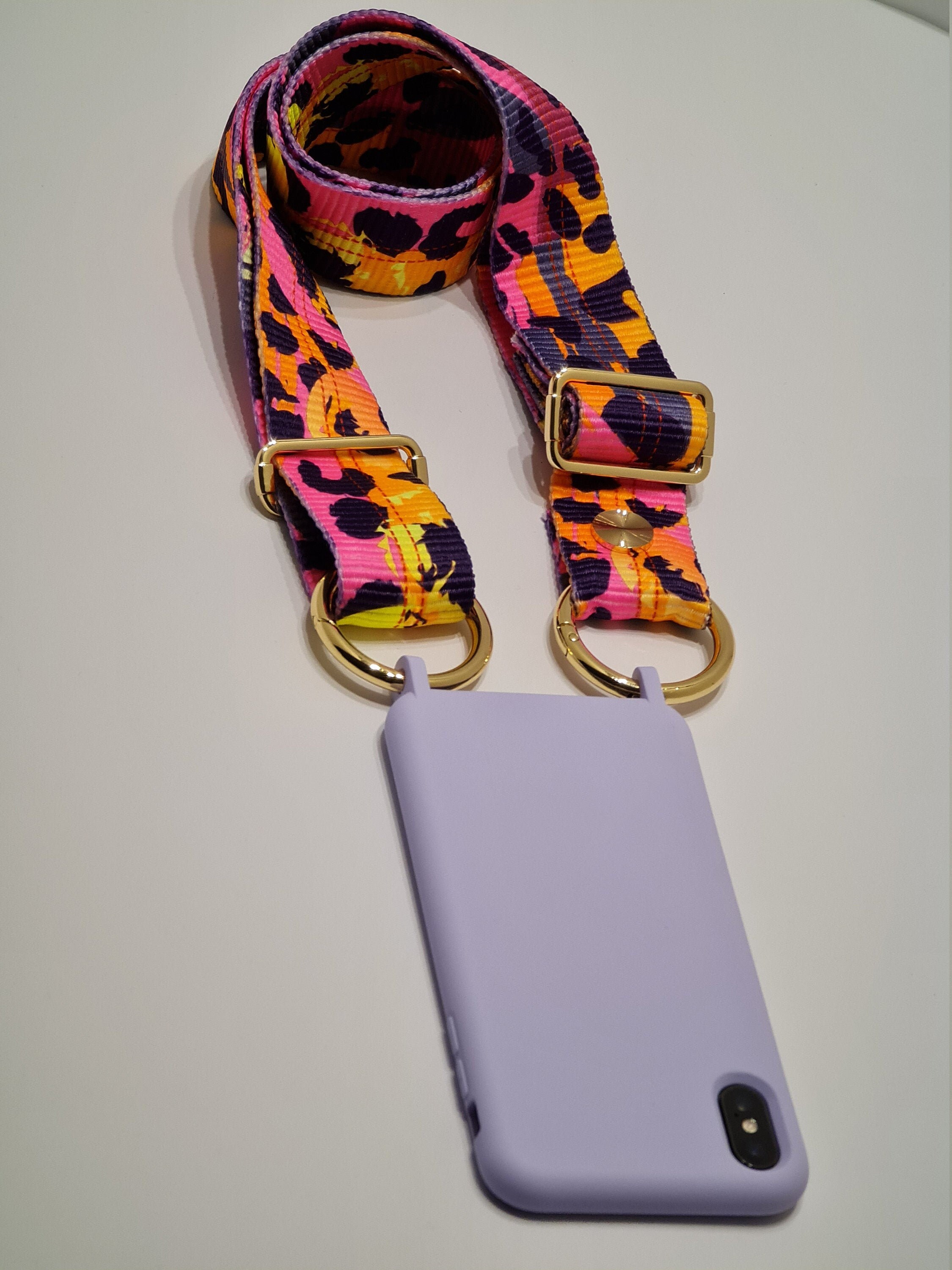 IPhone Crossbody Strap and ShockResistant Case Premium Etsy