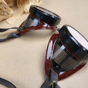 Steampunk cosplay vintage goggles