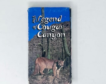 The Legend Of Cougar Canyon VHS Desert Wildlife Nature Documentary Video 1976