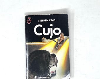 Stephen King Cujo French Paperback Horror Novel