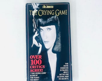 The Crying Game VHS Tape Original 1992 Cult Classic Thriller Neil Jordan Film
