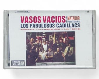 Los Fabulosos Cadillacs Vasos Vacíos Cassette Tape 1993 Latin Rock Ska