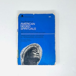 The Books of American Negro Spirituals Vintage Paperback James Weldon Johnson Civil Rights Era Music Spirituals image 1