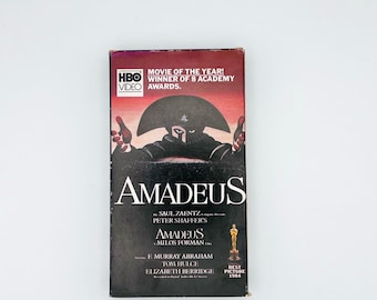Amadeus VHS Tape HBO Video Academy Award Winning Film Classic
