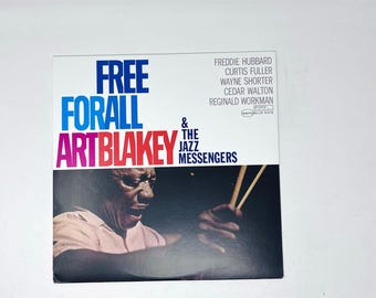 Art Blakey Free For All Vinyl LP Blue Note Jazz Messengers Freddie Hubbard VG+