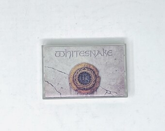 Whitesnake Self Titled Vintage Cassette Tape 1987 Hard Rock Hair Metal Album