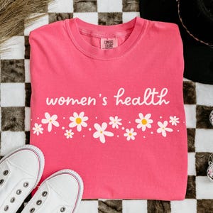 Womens Gesundheits-Shirt, Komfort-Farben OBGYN Tshirt, WHEP MFM Gynäkologen-Hemd, Ob Gyn Arbeit und Lieferung Krankenschwester-Hemd, Hebamme Doula-Hemd