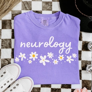 Neurology Shirt, Comfort Colors Neurologist Shirt, Neurology Student Graduation Gift, Neuro Rn ICU Nurse Shirt, NIH Stroke Scale NIHSS Gift