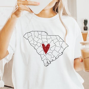 Buy Comfort Colors South Carolina T shirt Embroidered South Carolina State Flower Shirt Jessamine Shirt Embroidered South Carolina T shirt Online in India Etsy