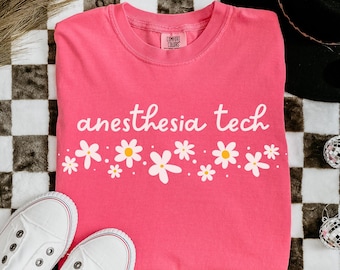Anesthesia Tech Shirt, Comfort Colors Anesthesiologist Shirt Anesthesiology Student Graduation Gift, SRNA CRNA Shirt Anesthesia Doctor Gift