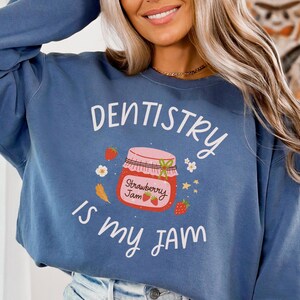 Sweat-shirt dentiste, chemise dentiste couleurs confort, cadeaux assistante dentaire pour dentiste, chemise RDH, chemise hygiéniste dentaire, cadeau étudiant dentaire