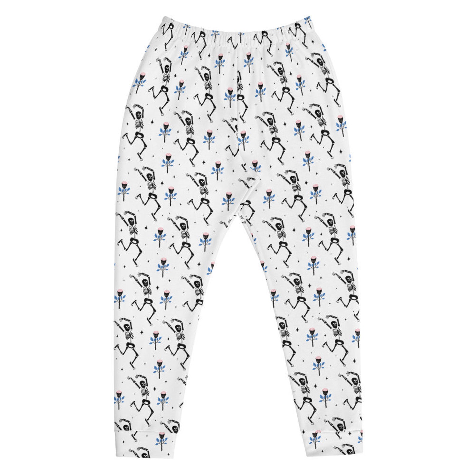 skeleton joggers mens