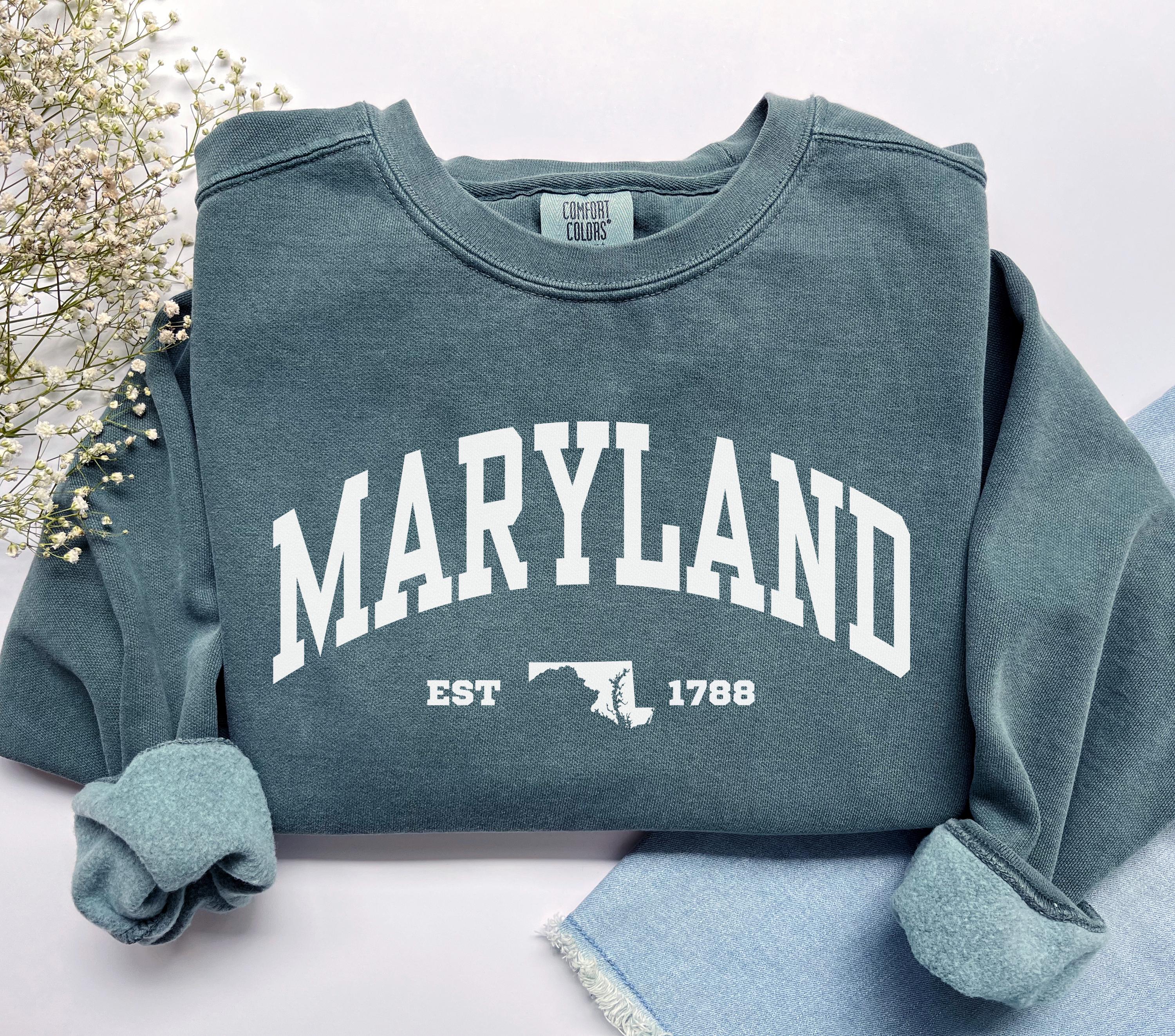 Maryland Sweatshirt - Etsy