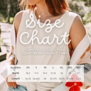 Camiseta sin mangas personalizada para despedida de soltera en Scottsdale, camiseta sin mangas unisex personalizada para damas de honor de Comfort Colors, camiseta sin mangas personalizada para novia y despedida de soltera. imagen 16