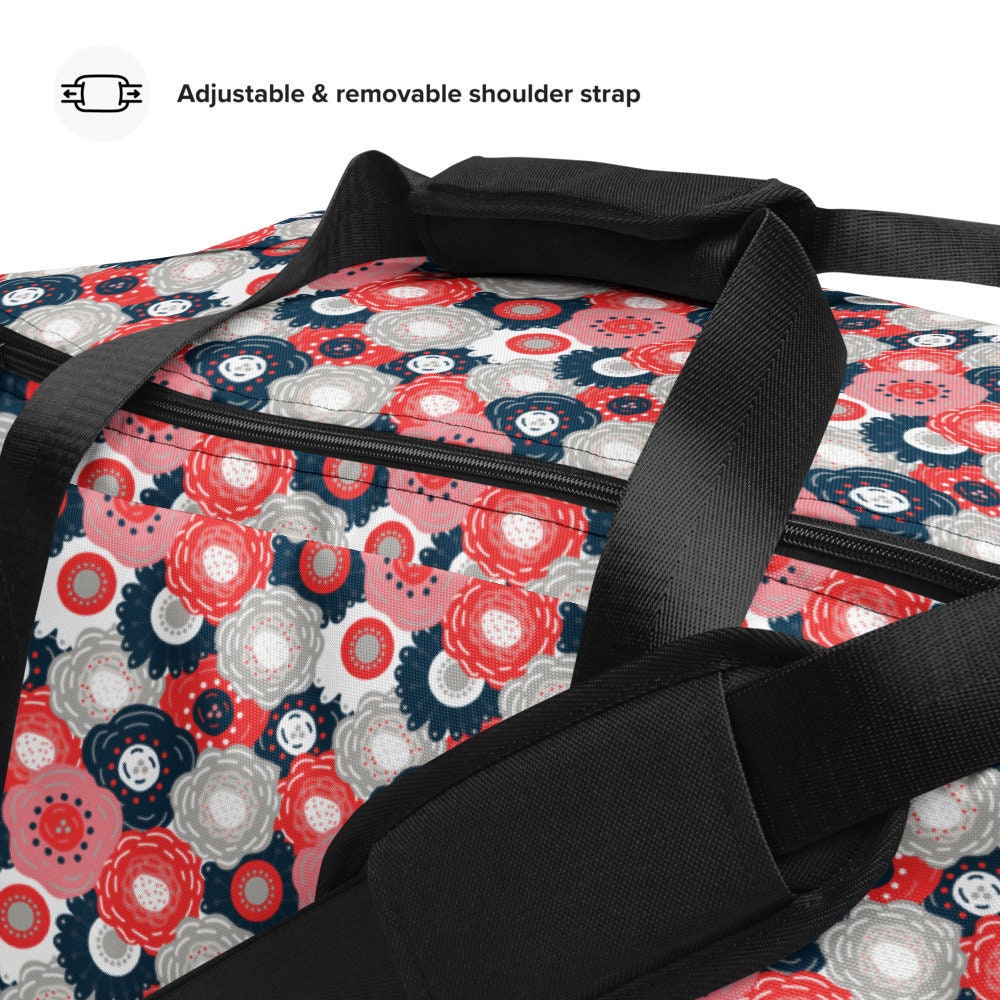 Flower Duffle Bag for Women Floral 