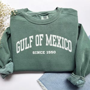 Gulf of Mexico Sweatshirt, Comfort Colors Gulf of Mexico Shirt, Mexico Vacation Trip Mexican Gift, America Democrat Liberal Gulf Coast Shirt