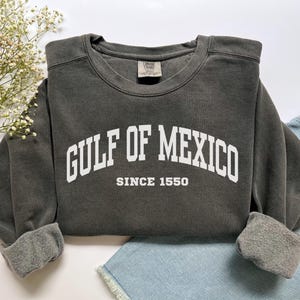 Gulf of Mexico Sweatshirt, Comfort Colors Gulf of Mexico Shirt, Mexico Vacation Trip Mexican Gift, America Democrat Liberal Gulf Coast Shirt