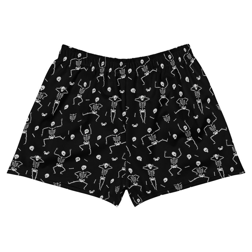 Skeleton Shorts for Women as Halloween Costume or Halloween Etsy