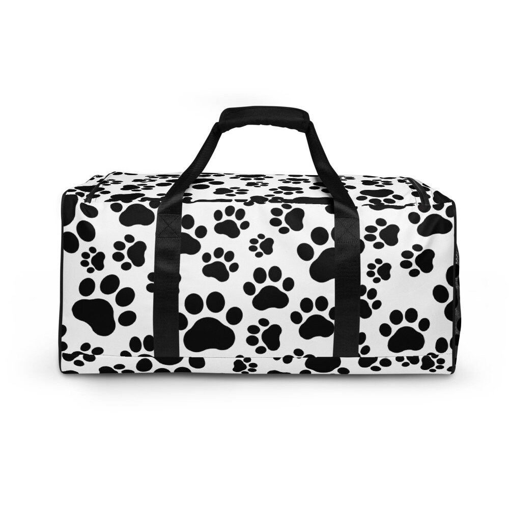Paw Duffle Bag for Women Dog Duffle Bag for Men Cat Travel Etsy UK