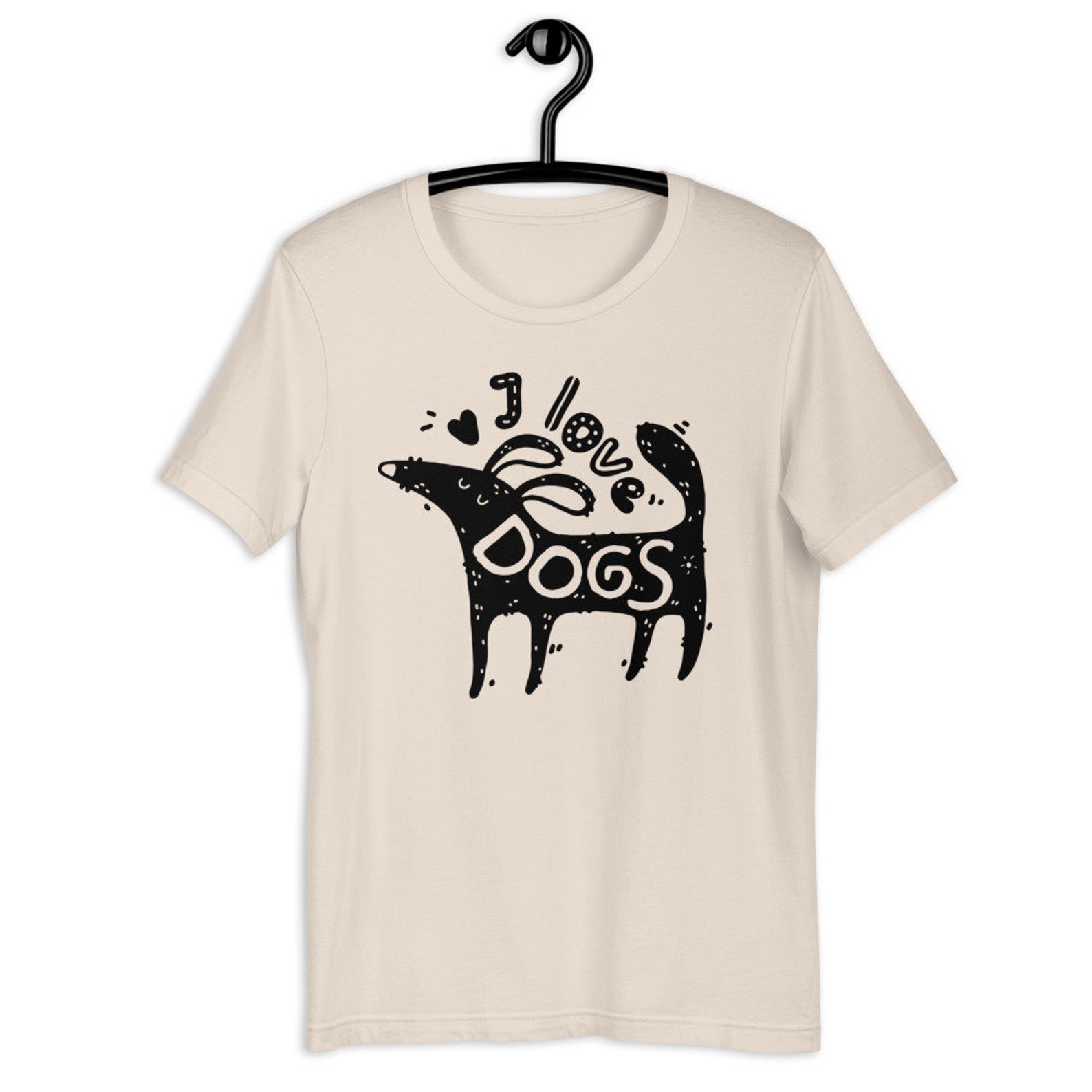 I love dogs shirt I love dogs tshirt Dog lover shirt Doggo | Etsy