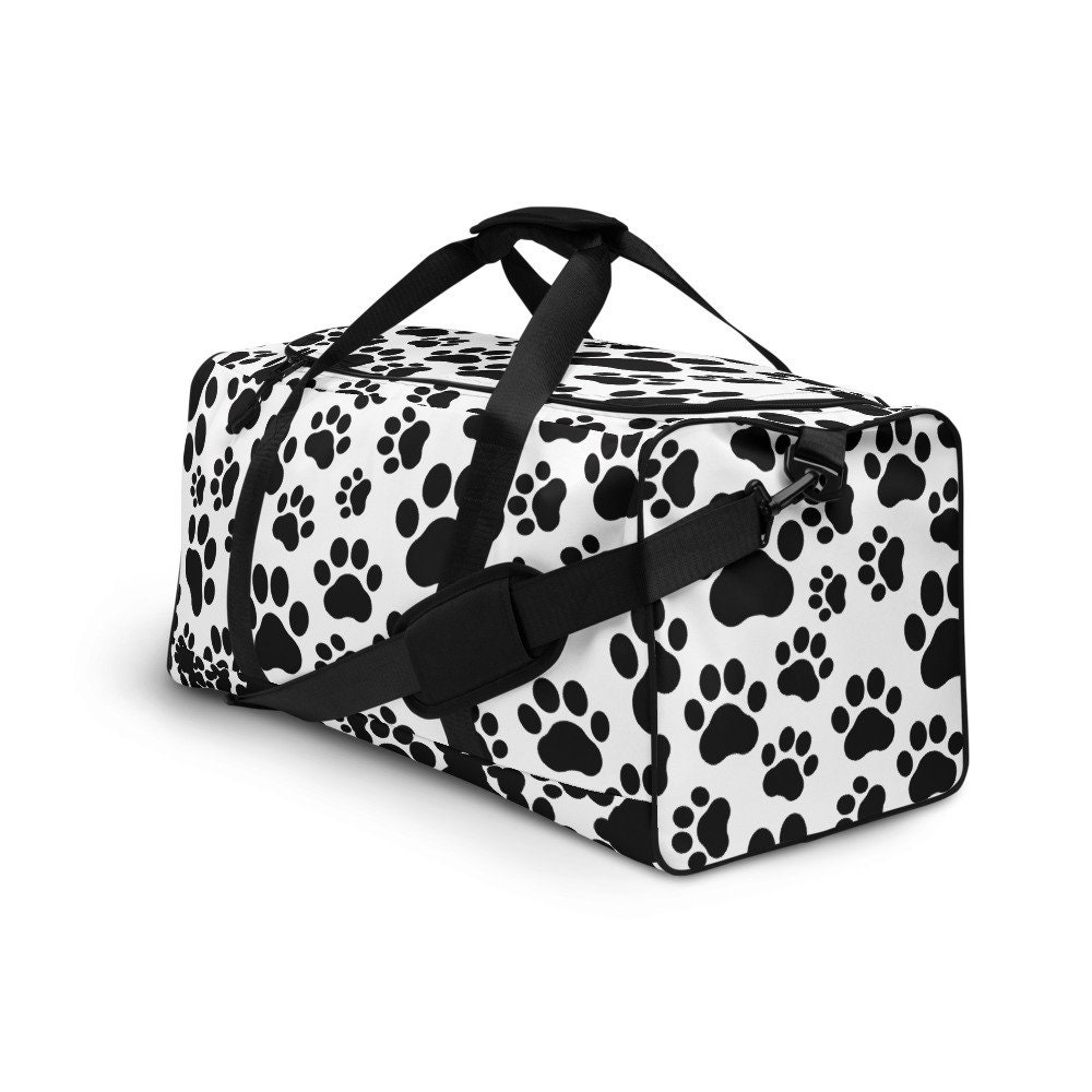 Paw Duffle Bag for Women Dog Duffle Bag for Men Cat Travel Etsy UK