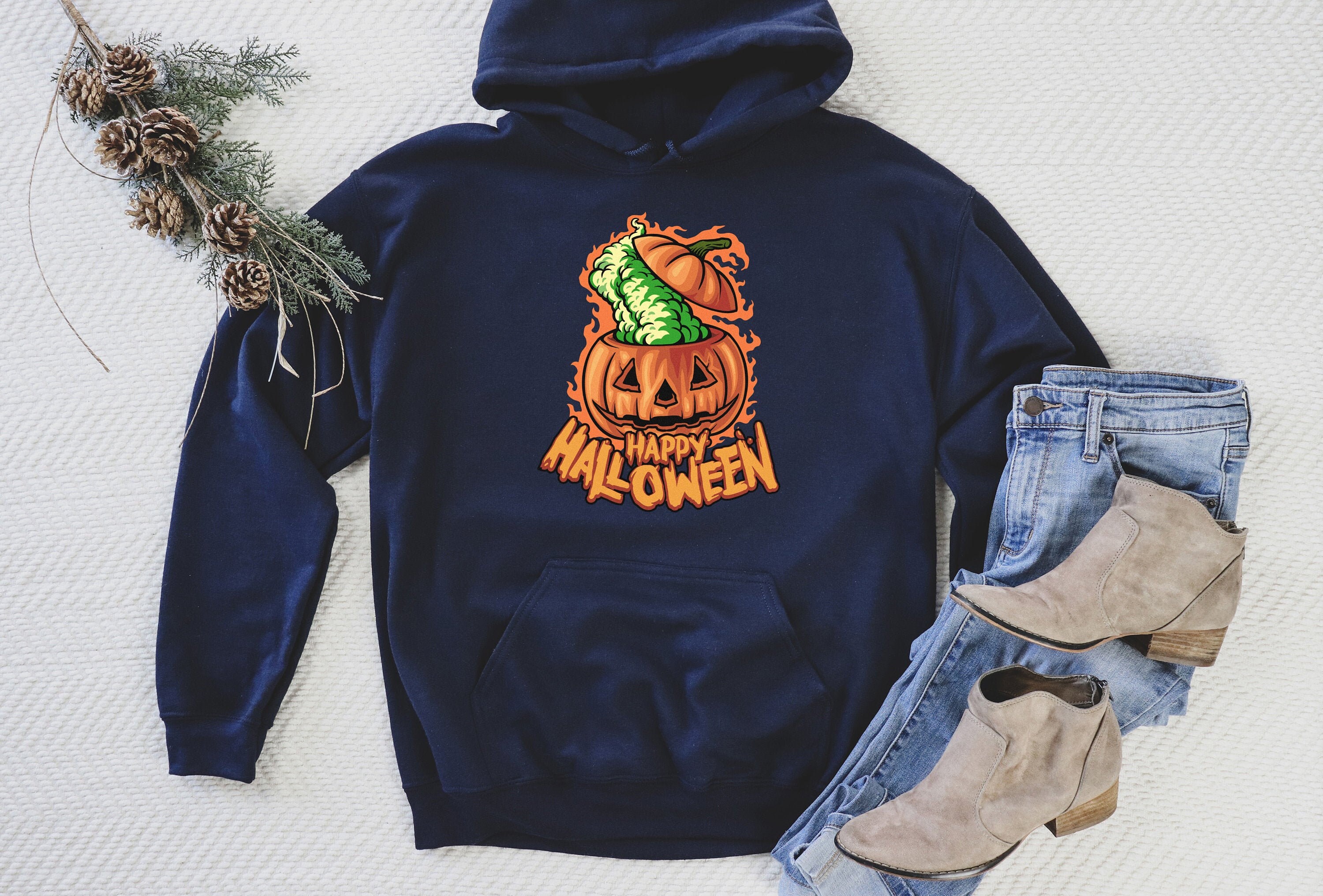 Halloween Hoodie Vintage Halloween 