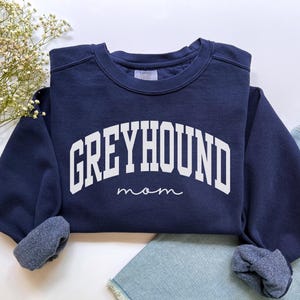 Greyhound Mom Sweatshirt, Comfort Colors Greyhound Mom Shirt, Dog Mom Gift, Dog Mom Sweatshirt, Greyhound Mama Tshirt, Greyhound Owner Gift
