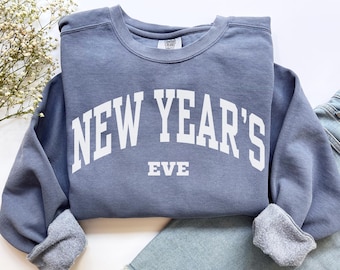 Silvester Sweatshirt, Komfort Farben Silvester Shirt Weihnachtsgeschenk Frohes Neues Jahr 2027 Pullover, Cheers Crewneck Neujahr Party Shirt