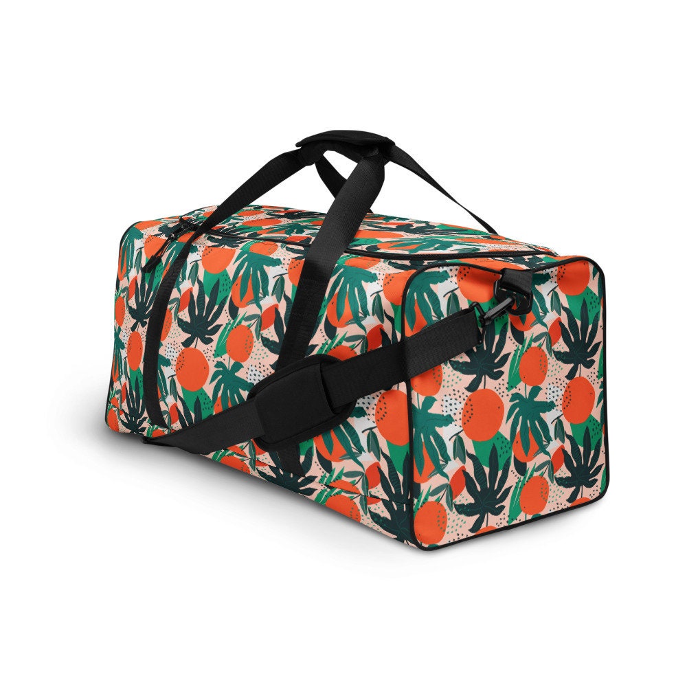 Oranges duffle bag for women Sports workout bag for men | Etsy