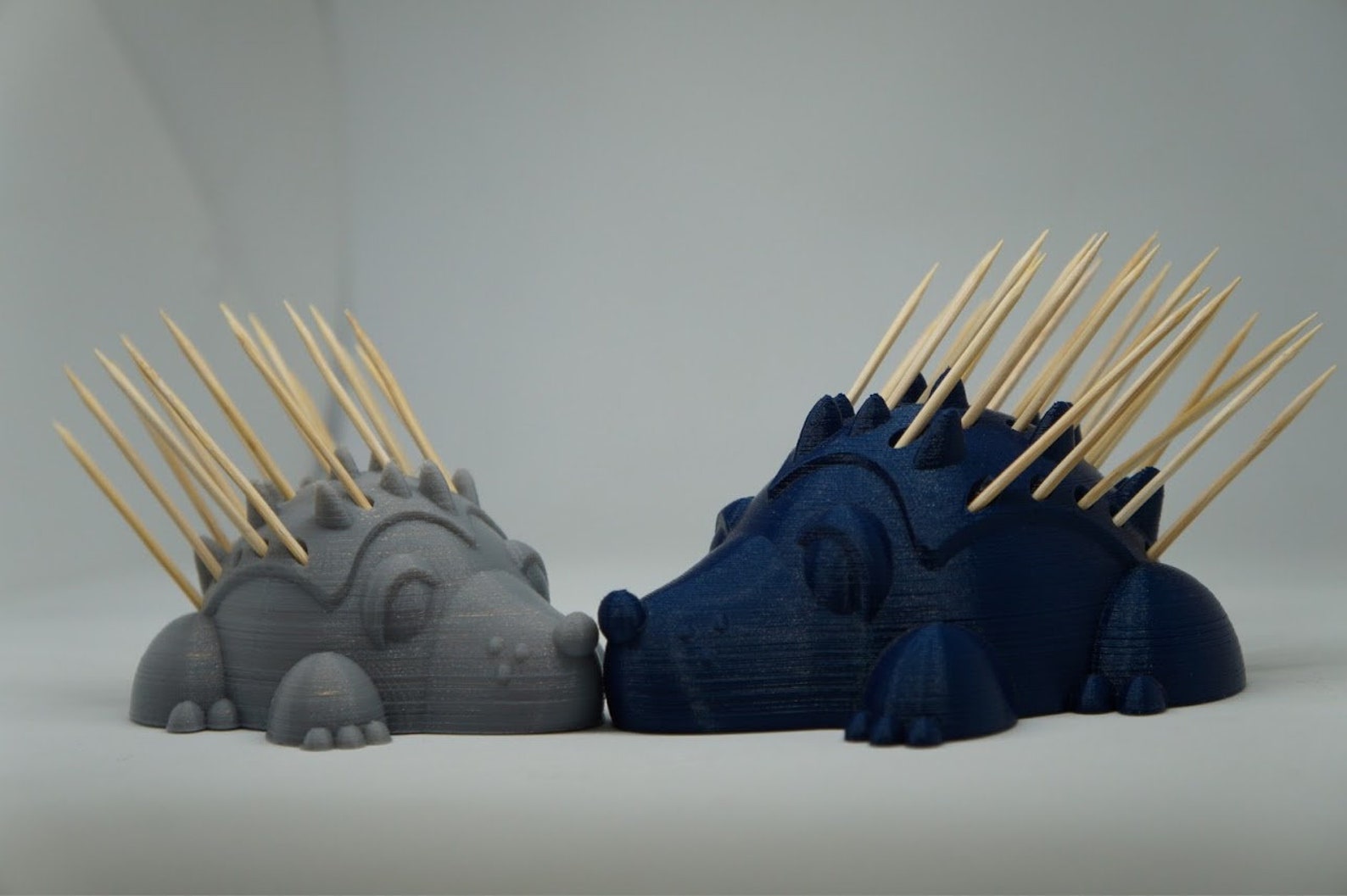 Toothpick Holder 3d Printed Hedgehog Kitchen Table Decor Etsy