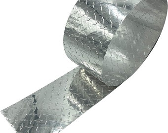 0.025 (Thin) x 10 FT  Embossed Aluminum Diamond Checker Plate Sheet/Rolls - Free Shipping