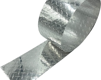 0.025 (Thin) x 10 FT  Embossed Aluminum Diamond Checker Plate Sheet/Rolls - Free Shipping