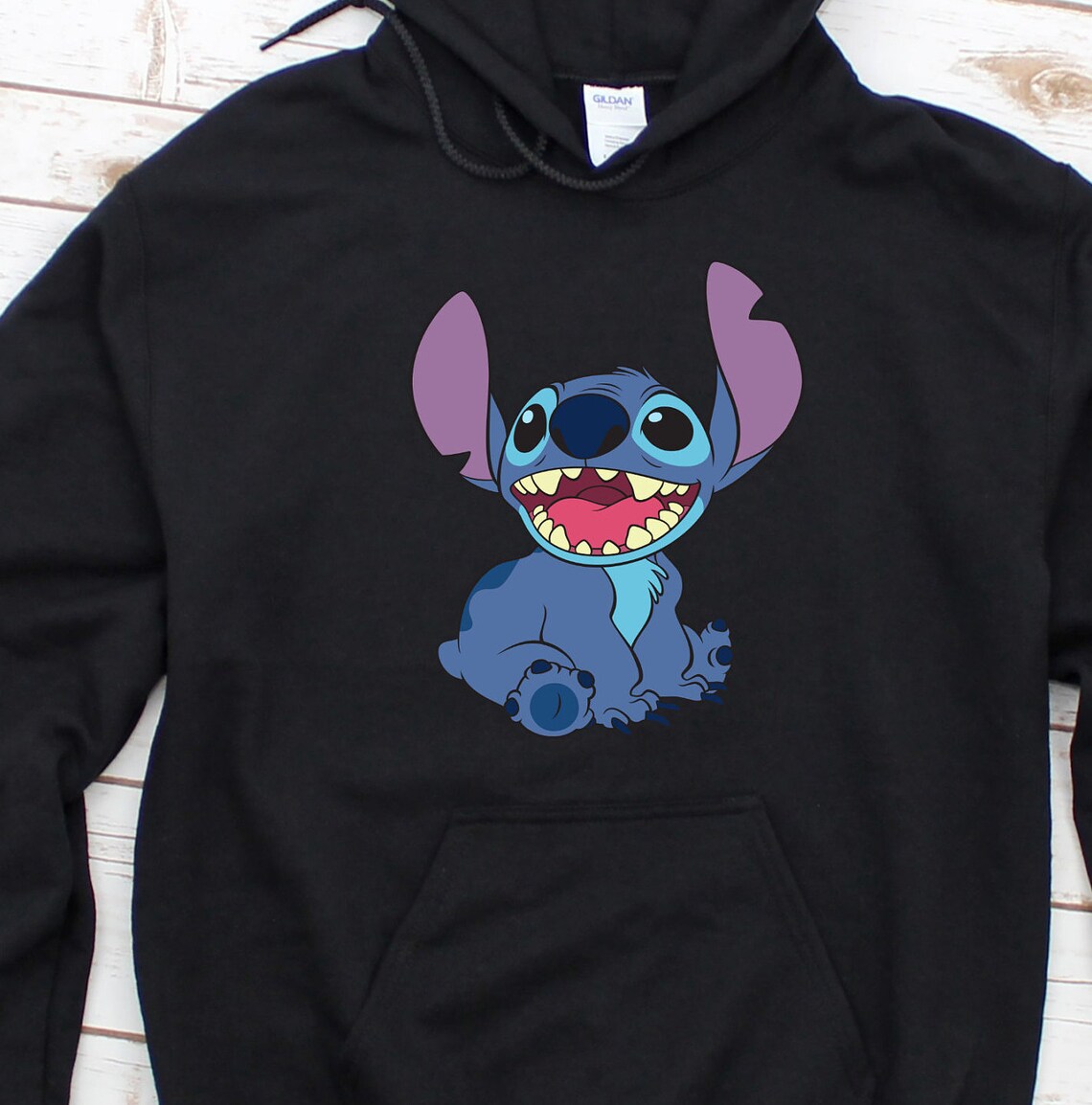 Stitch Lilo and Stitch Hoodie Adult Hooded Sweatshirt Etsy