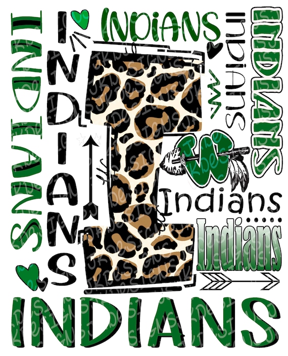 Waxahachie Indian Mascot Sublimation PNG Etsy