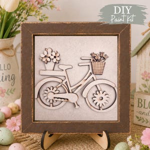 DIY Spring Bicycle Paint Kit: Interchangeable Ladder/Frame Insert