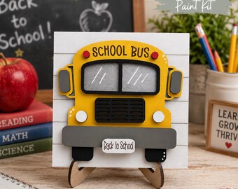 DIY School Bus Paint Kit: Interchangeable Ladder/Frame Insert