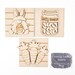 Gnome Bunny Easter Leaning Ladder Paint Kit | Party Decor | Home Decor Laser Cut Wood Blanks | Paint Kits