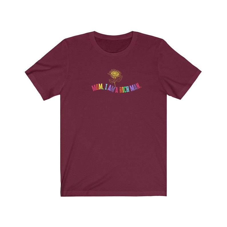 Mom I am A Rich Man Girl Y2k Clothing Y2K Top Tumblr Clothing Powerful Women Female Empowerment Women Empower Shirt Alternative Clothing image 4