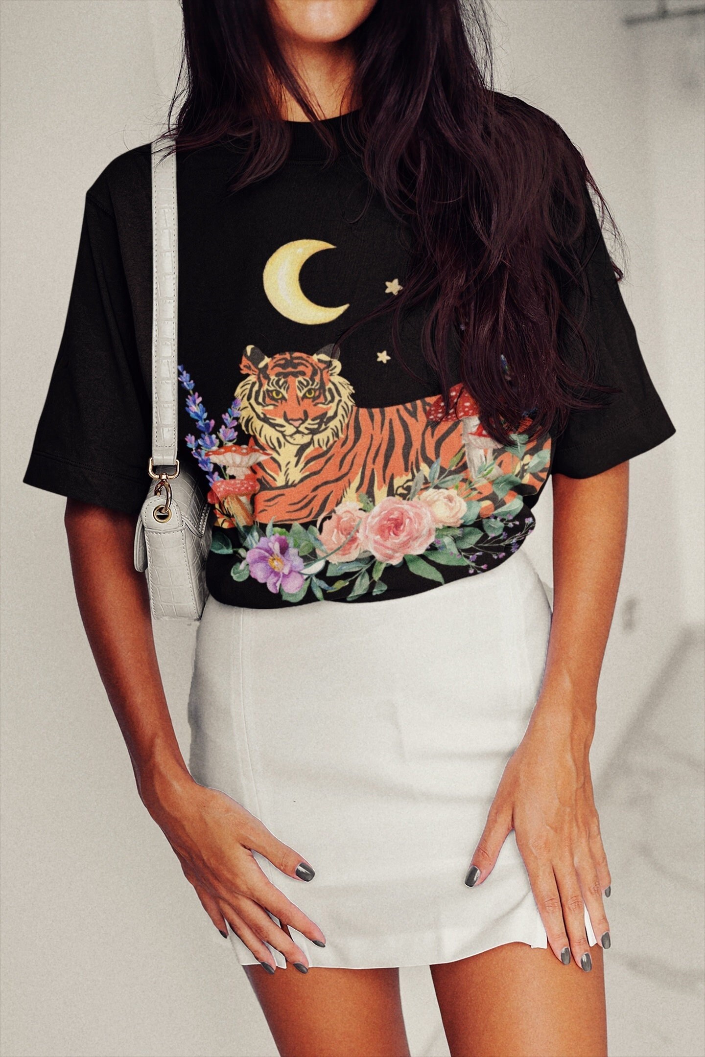 Tiger Tshirt Cottagecore Clothing Indie 