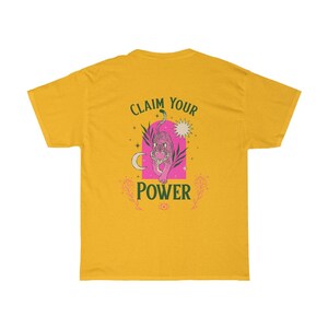 Y2K Shirt Growth Mindset Shirt Easy Tiger Shirt Tiger Graphic Tee Wild Animal Shirt Graphic Tiger Tee Preppy Clothes Indie Clothes Gold