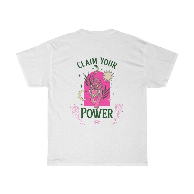Y2K Shirt Growth Mindset Shirt Easy Tiger Shirt Tiger Graphic Tee Wild Animal Shirt Graphic Tiger Tee Preppy Clothes Indie Clothes White