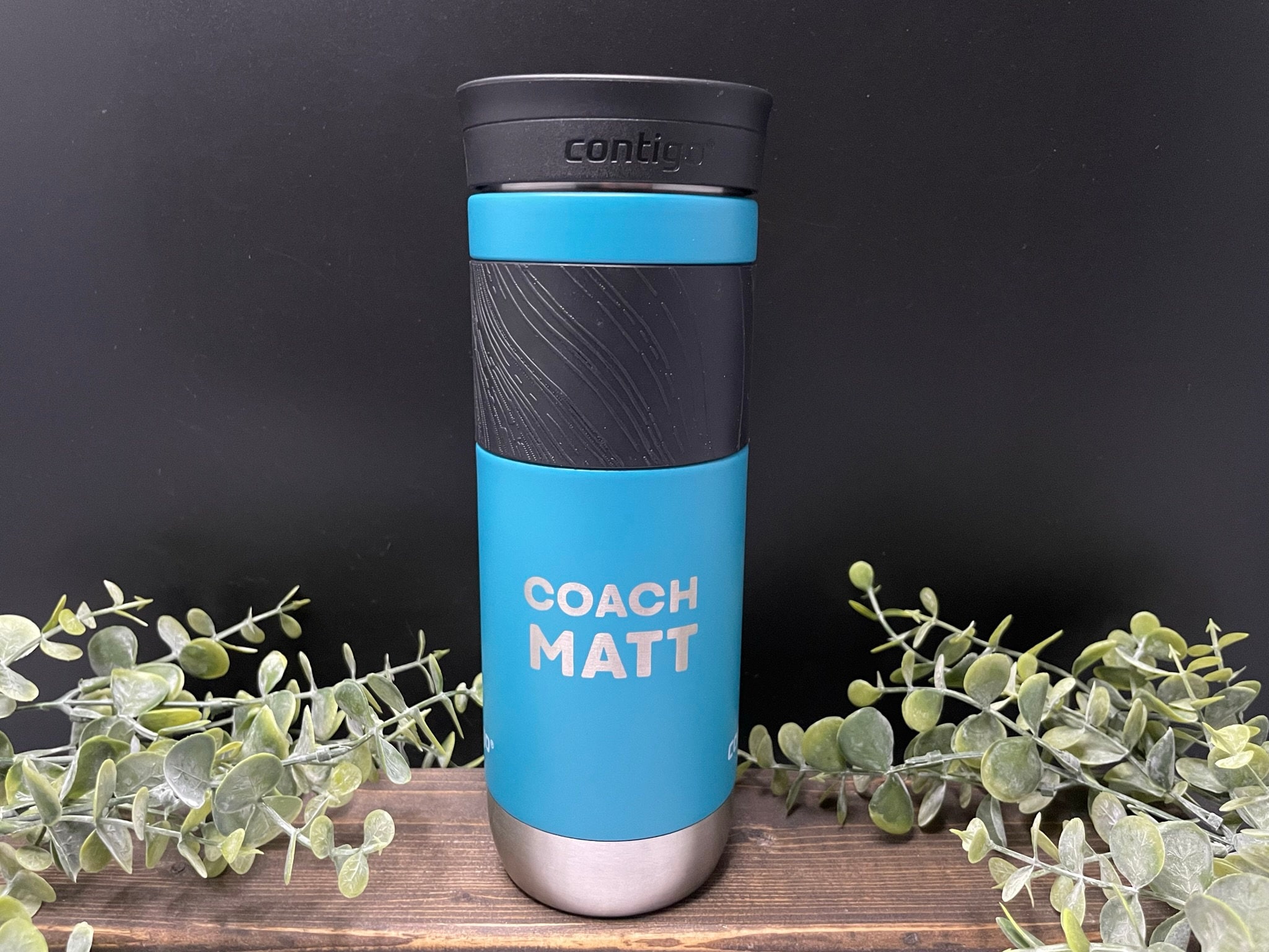 Personalized Travel Mug, 14 Oz. Contigo Luxe Insulated Tumbler Custom  Engraved Stainless Steel Coffee Mug Father's Day Gift, 