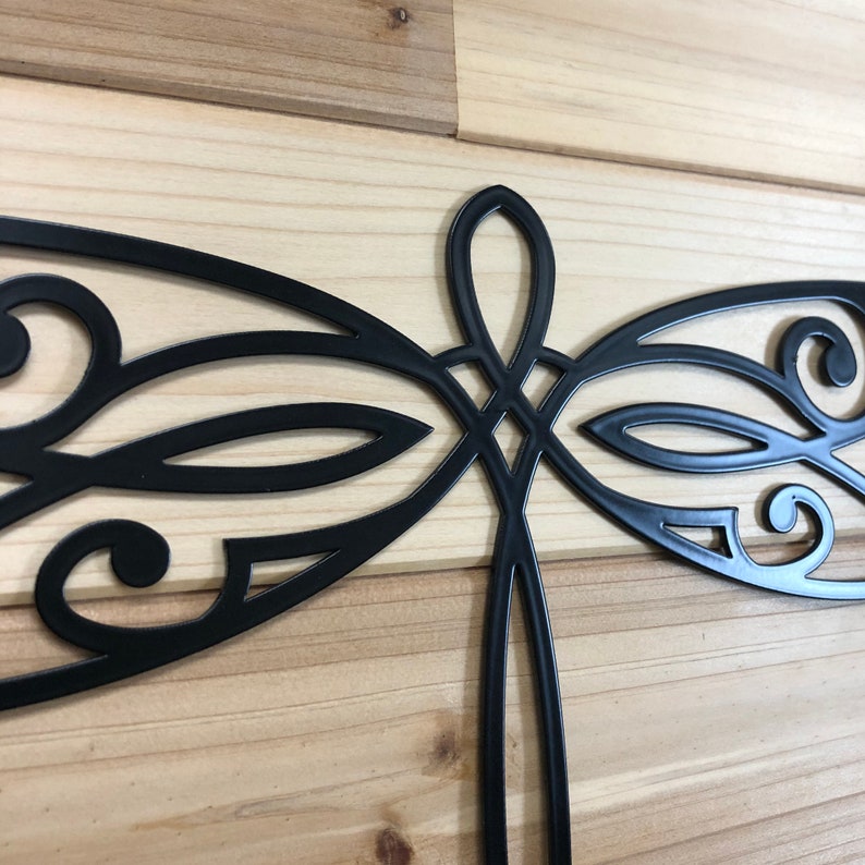 Dragonfly Metal Wall Art Dragonfly Whimsical Swirl Design ...